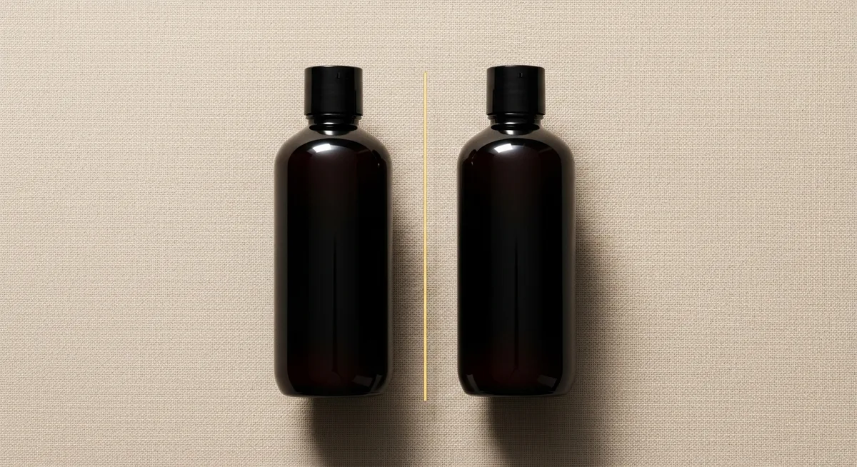 Comparing hair colour types